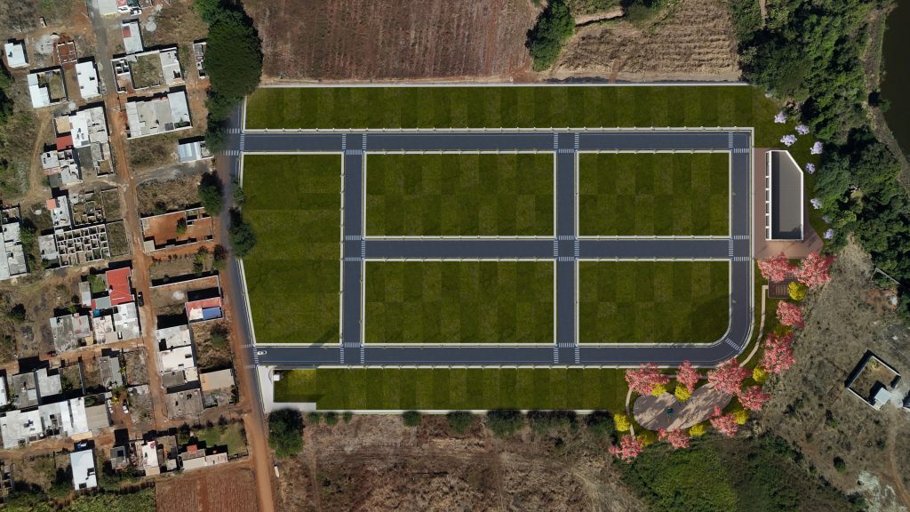 Render de amenidades de Floralia