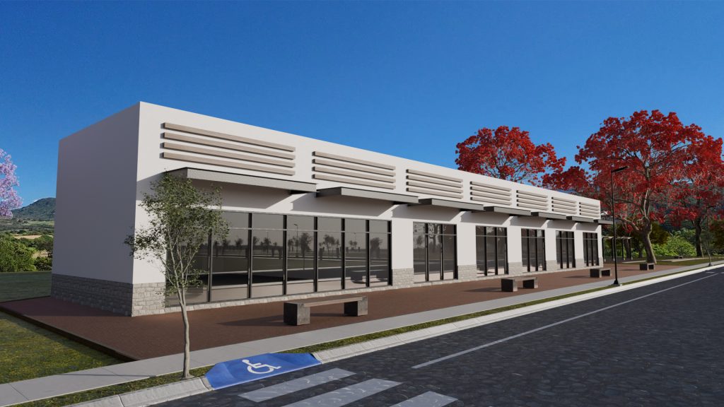 Proyecto de la zona comercial